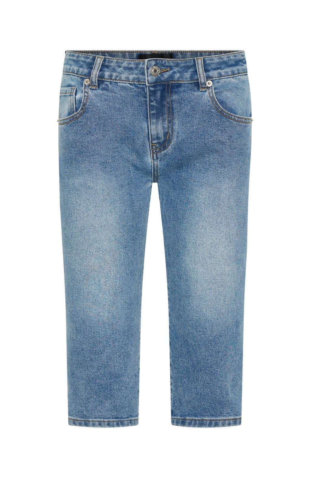 Annie Low Rise Capri Jeans Vintage Light Blue