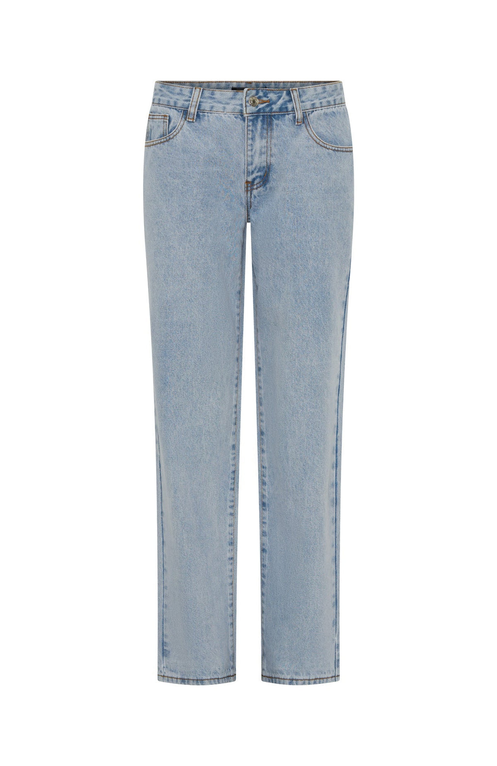 Bring The Style Low Rise Wide Leg Jeans Glacier Blue