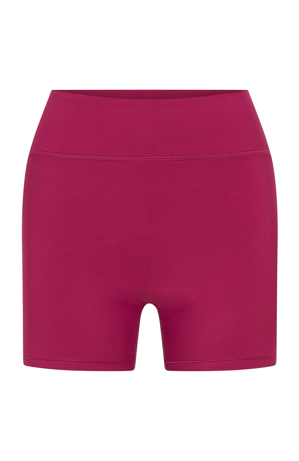Endurance Scrunch High Waisted Shorts Berry