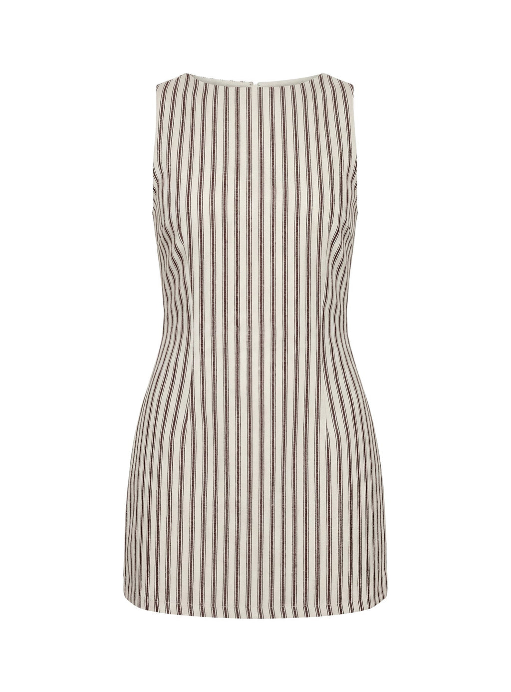 Yumiko Romper Brown Stripe