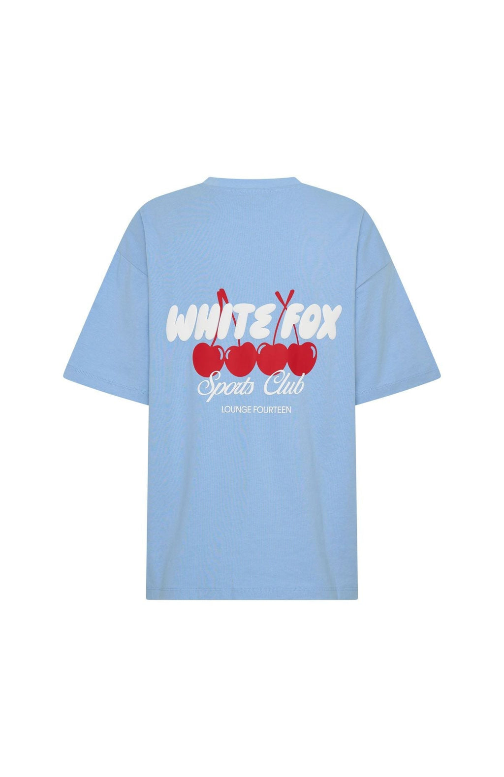 Club 14 Cassie Oversized Tee Blue