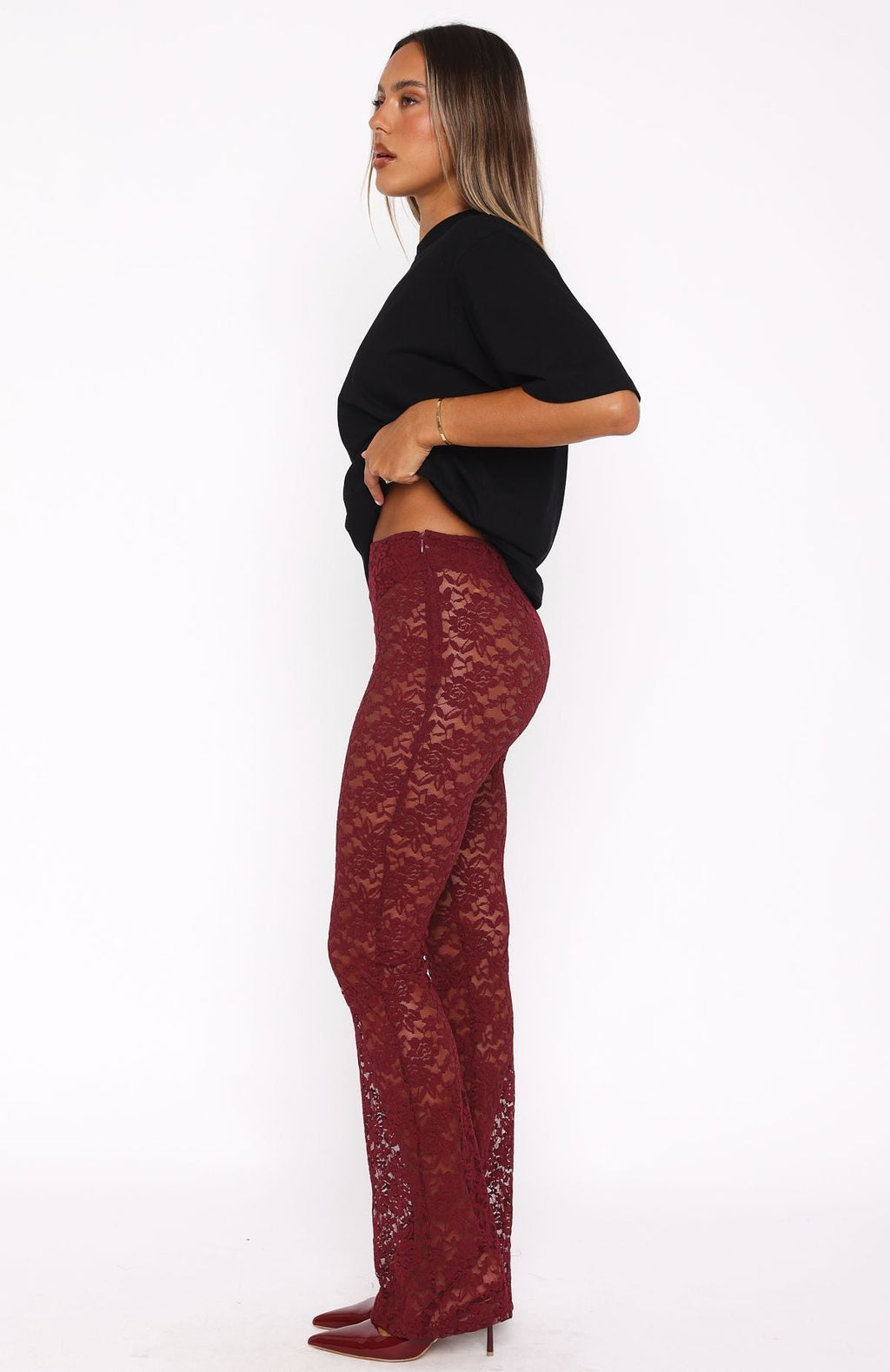 New Era Pants Wine