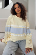 Bad Timing Oversized Long Sleeve Tee Lemon