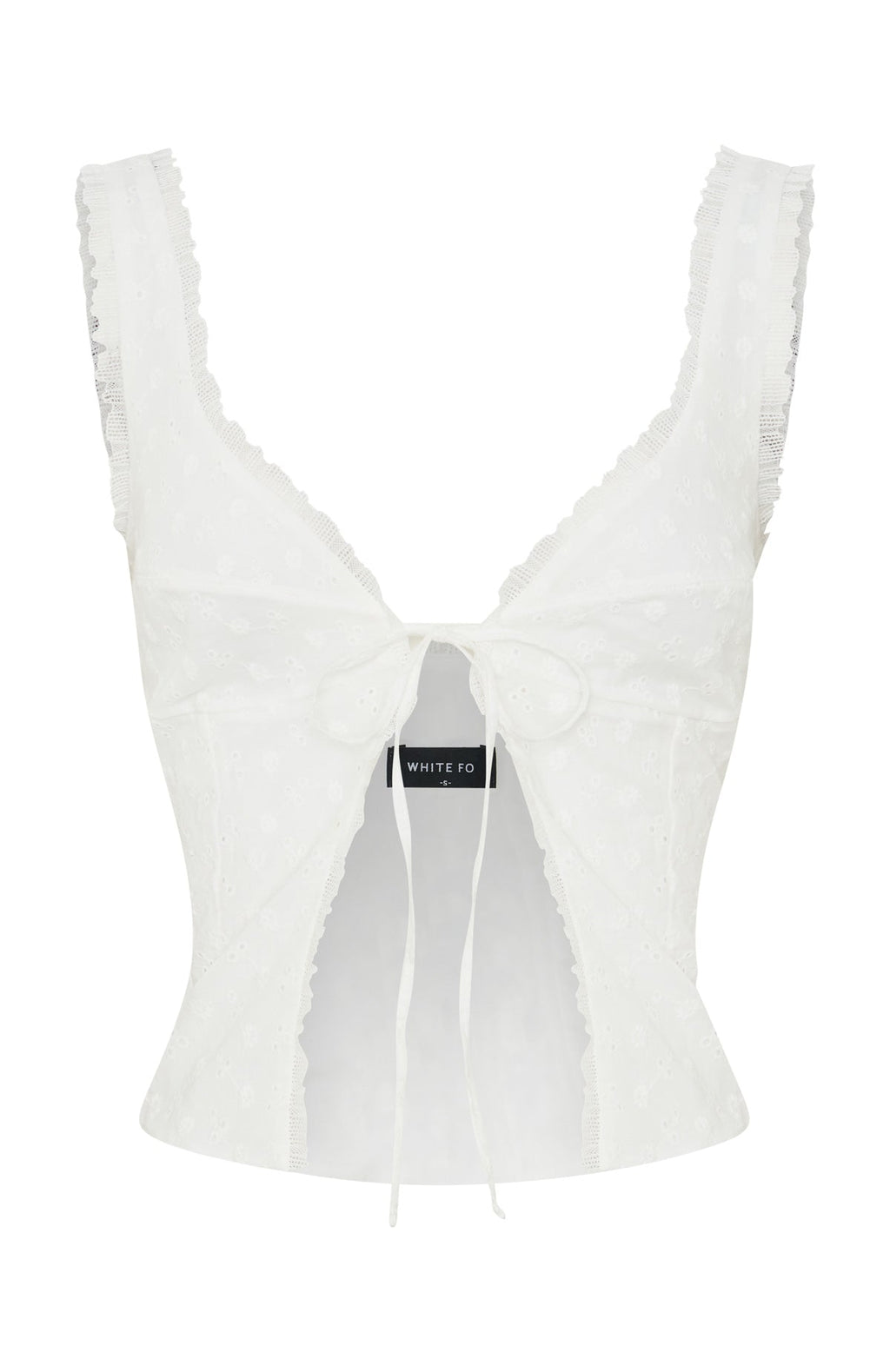 Catch My Drift Top Off White