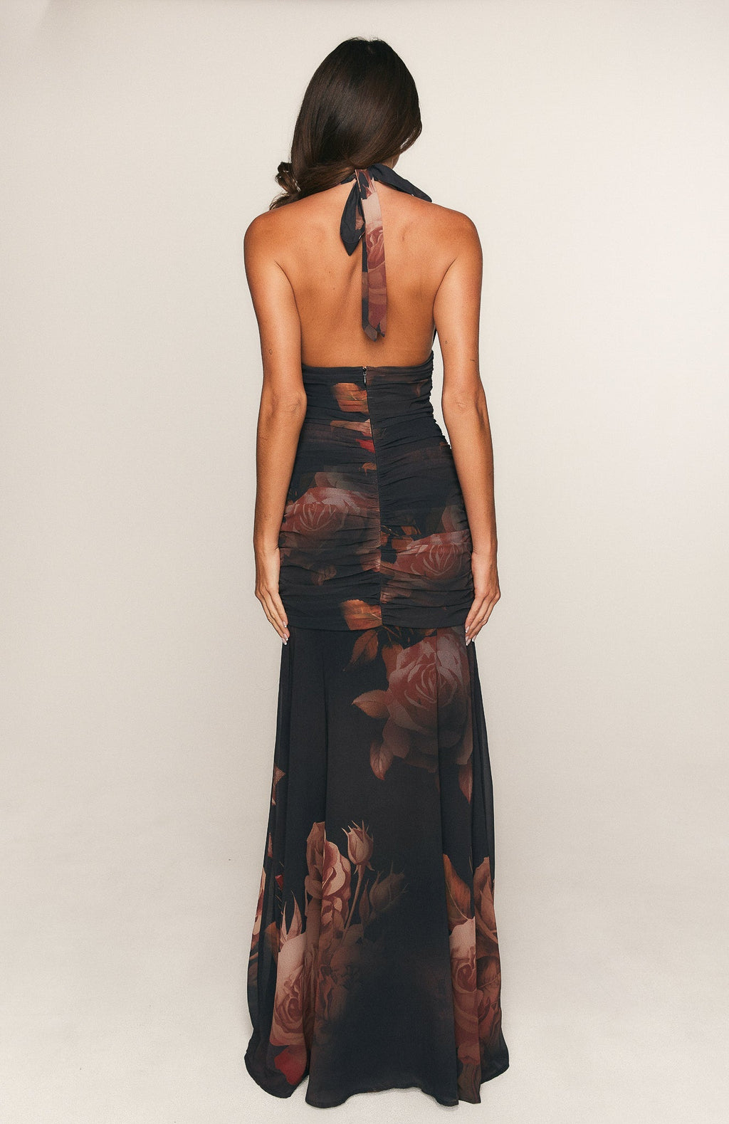 Cherish The Thought Maxi Dress Midnight Silk