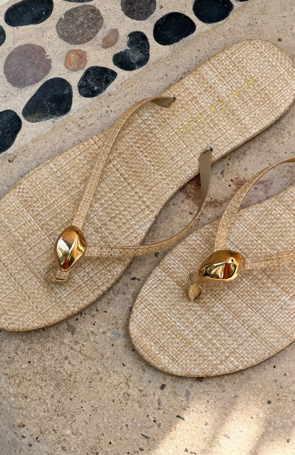 Colt Thong Sandals Natural