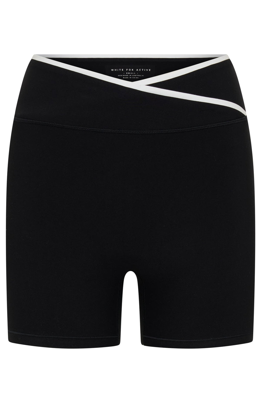 Defence Bike Shorts Black/White