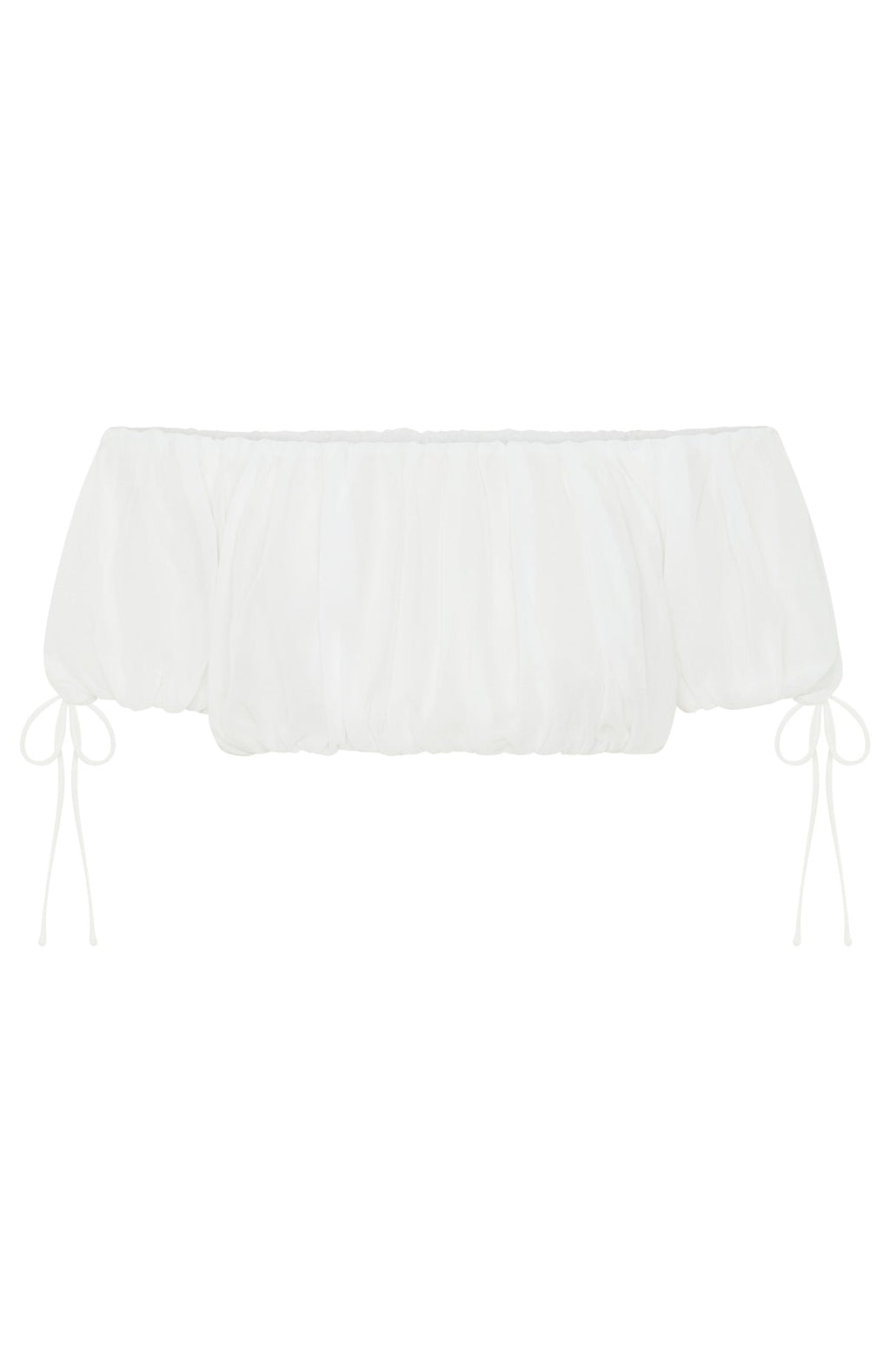 Flounce Flirt Top White