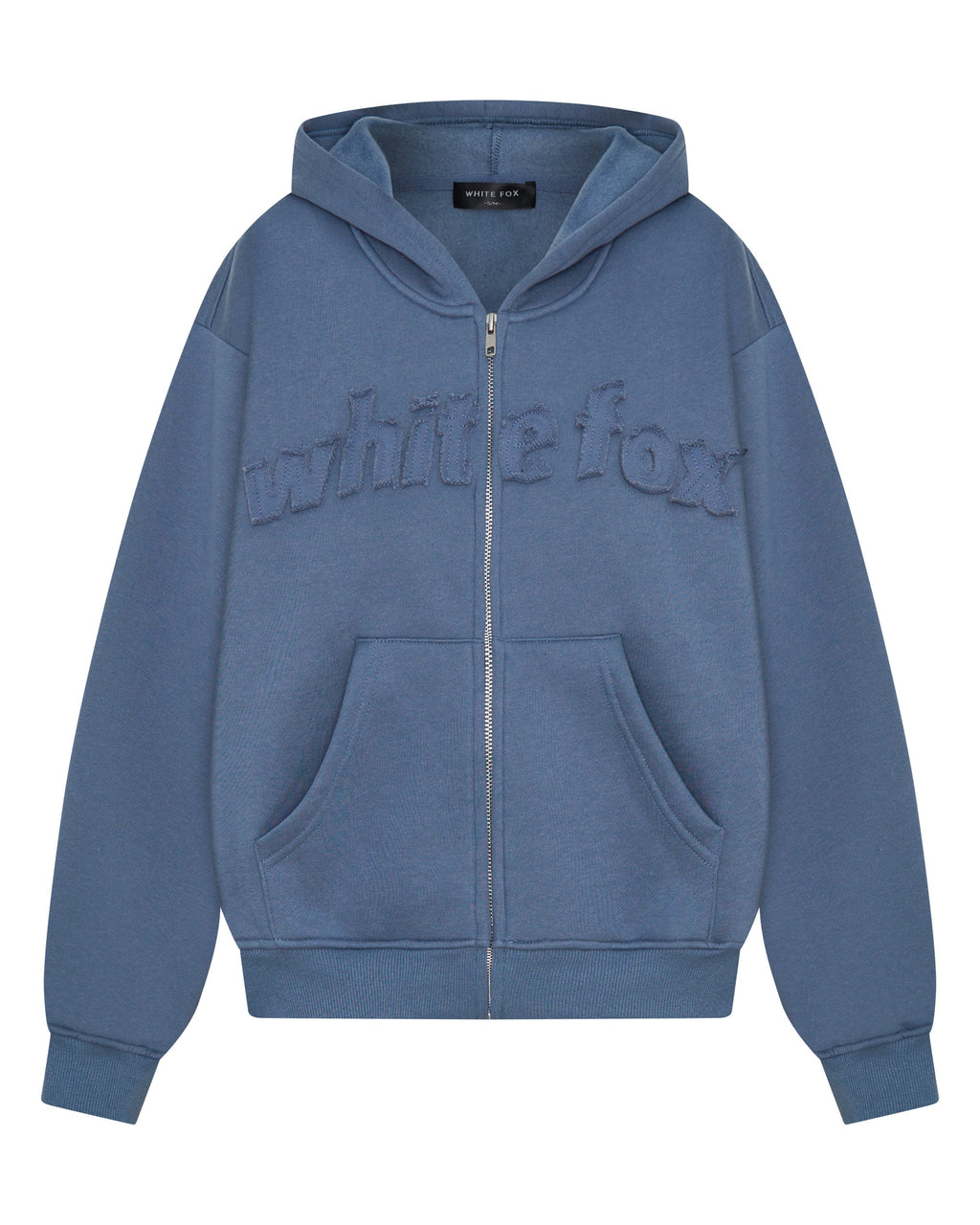 From The Archives Lexi Boxy Zip Front Hoodie Ocean