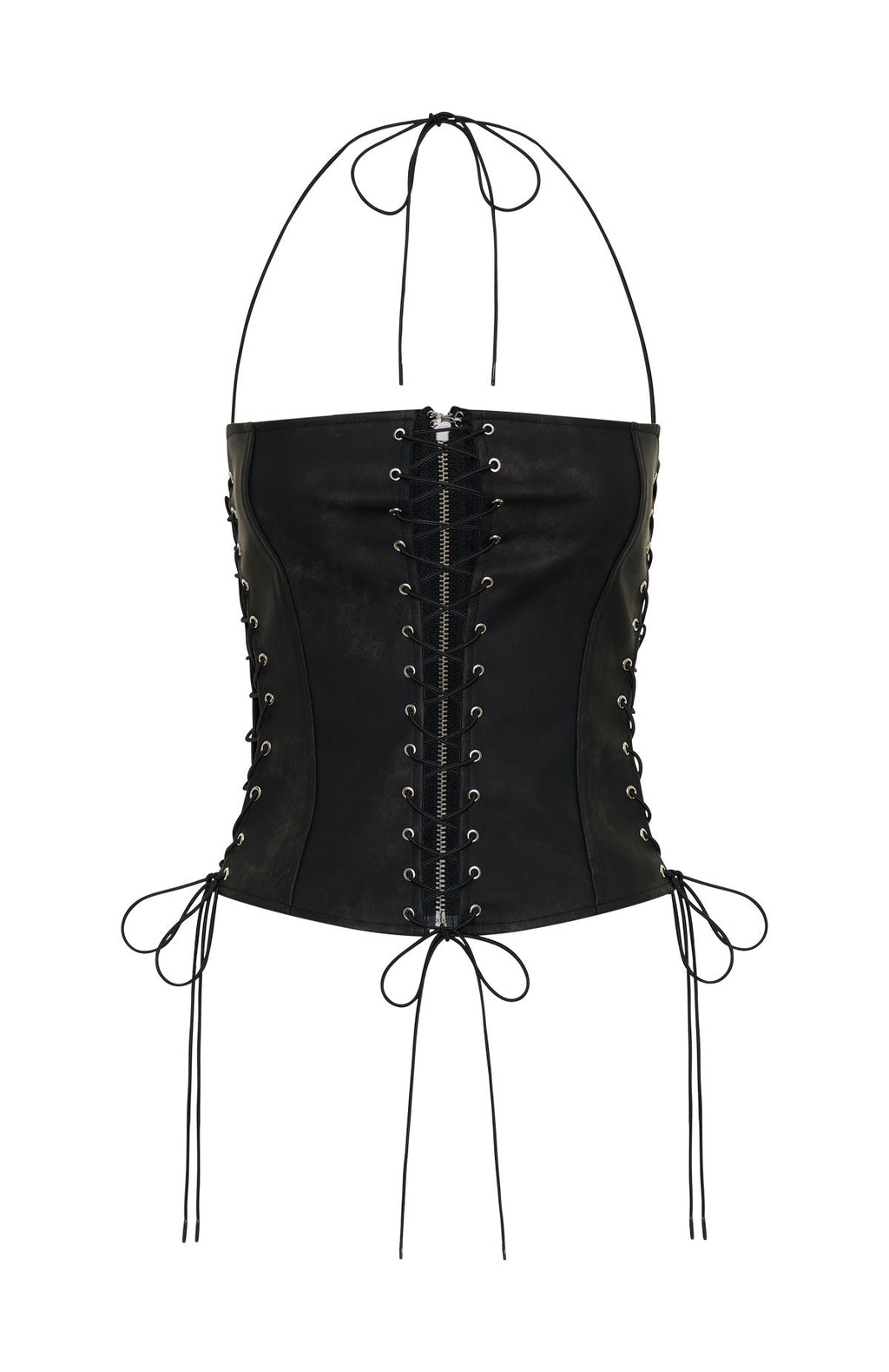 Glow All Night Bustier Black