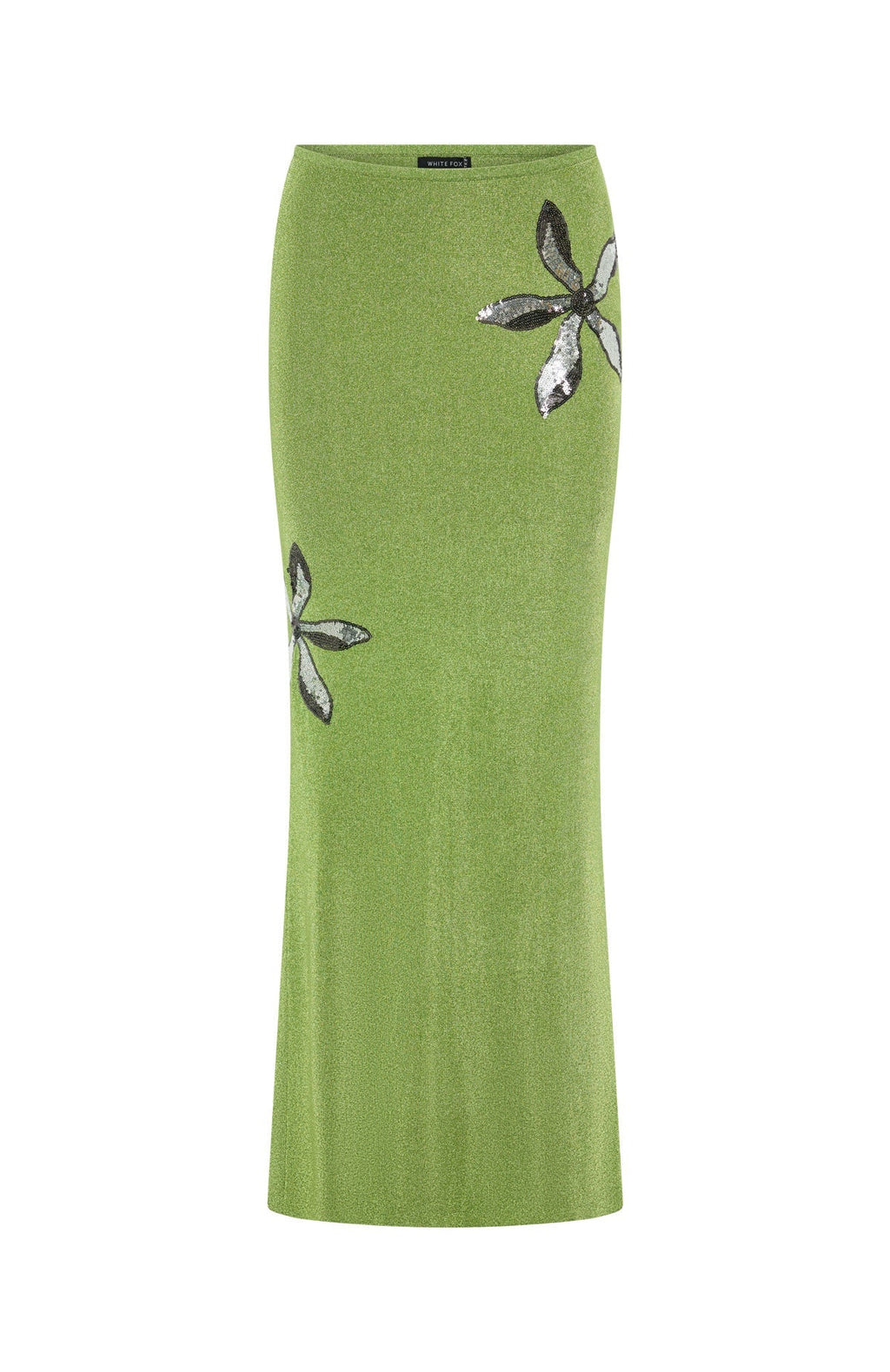Tide And Bloom Knit Maxi Skirt Kiwi