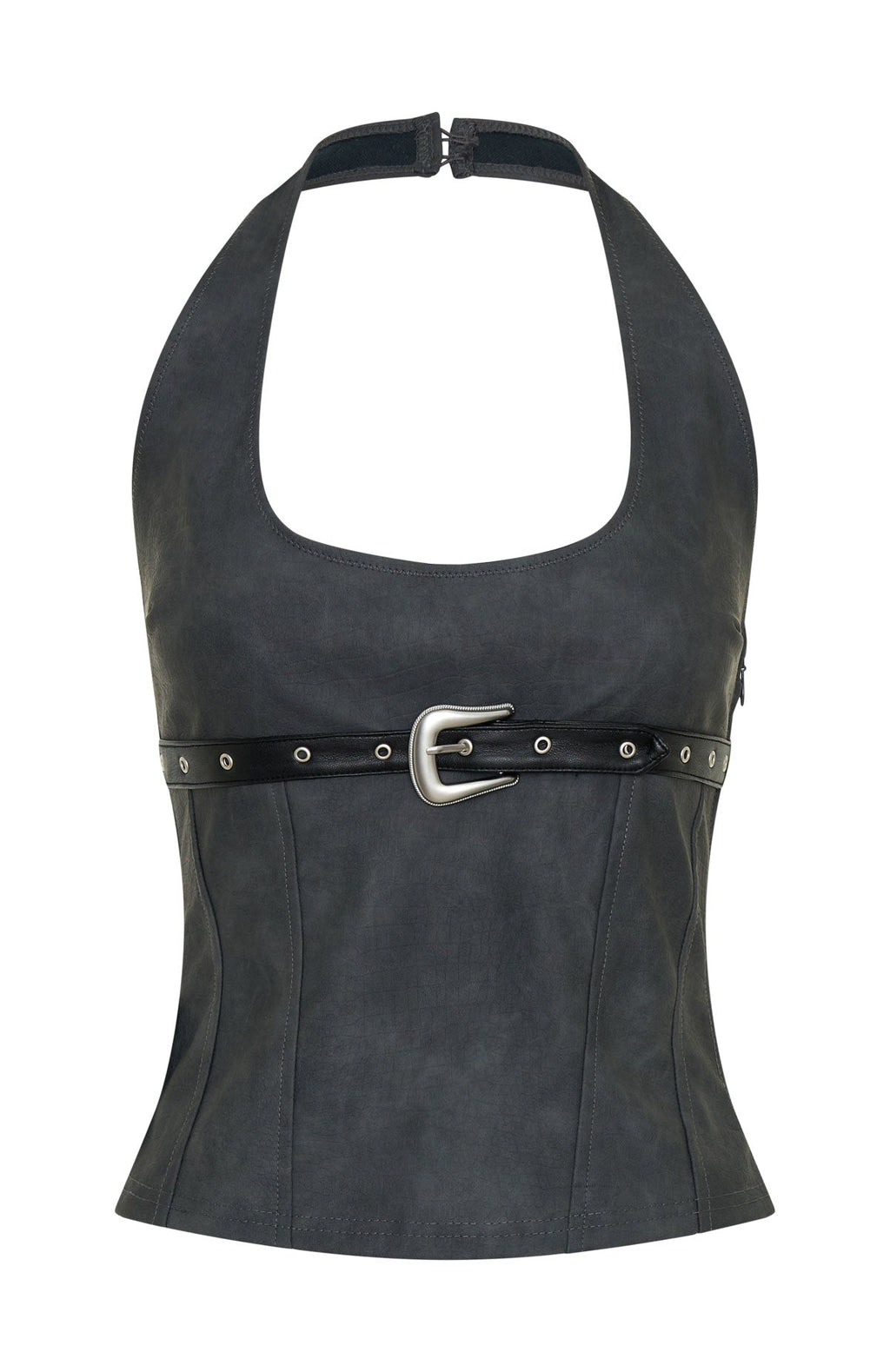 In The Crowd Bustier Charcoal