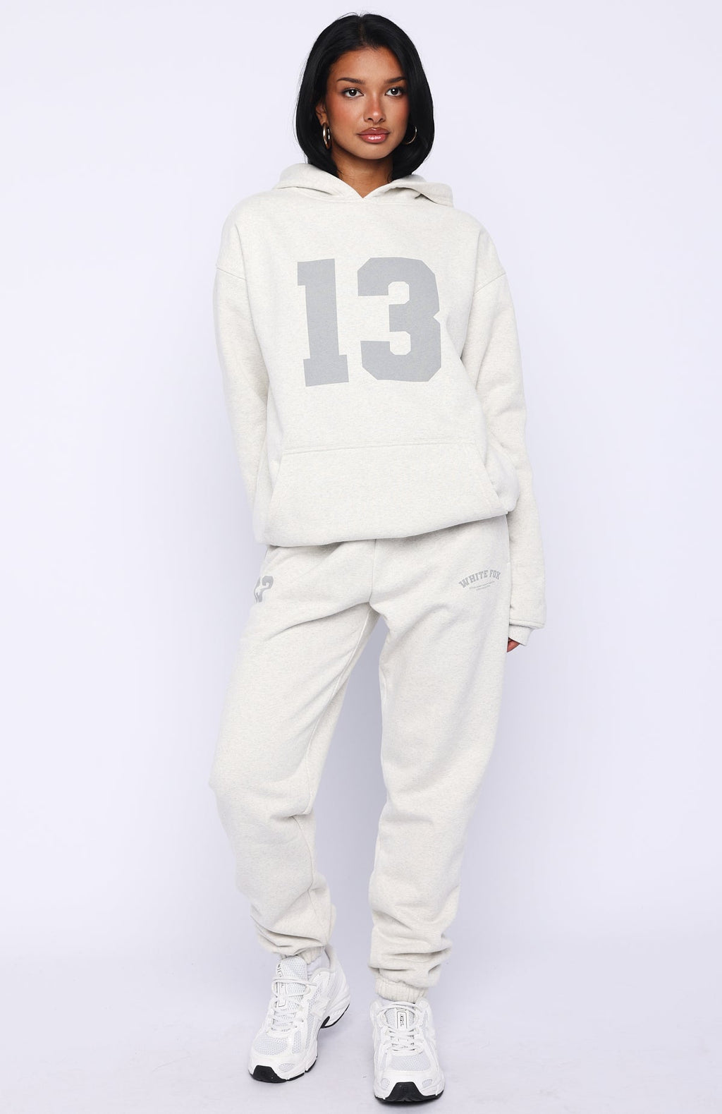 It's Your Chance Oversized Hoodie Grey Marle