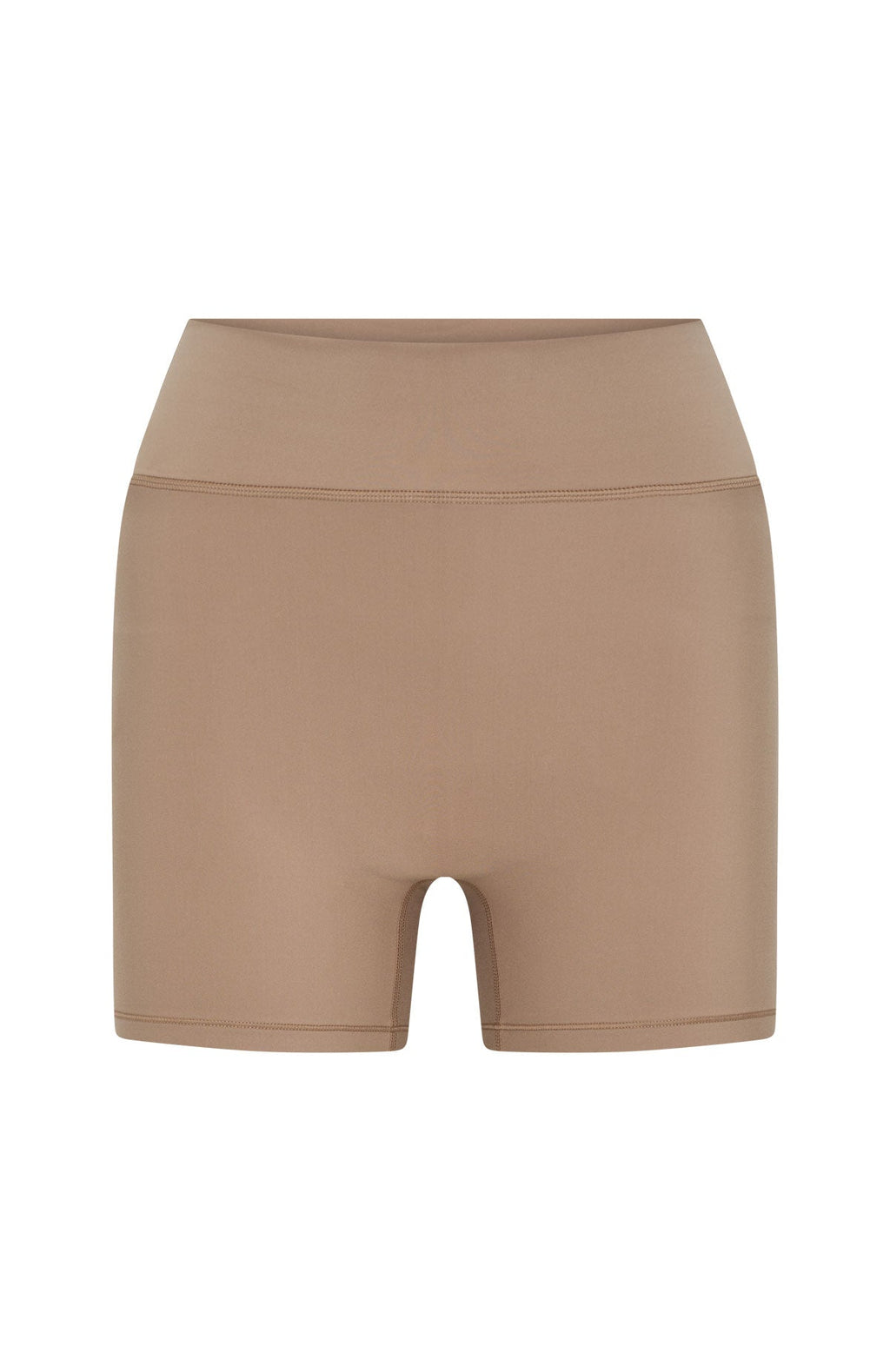 Keep Up High Waisted Shorts 4 Caramel