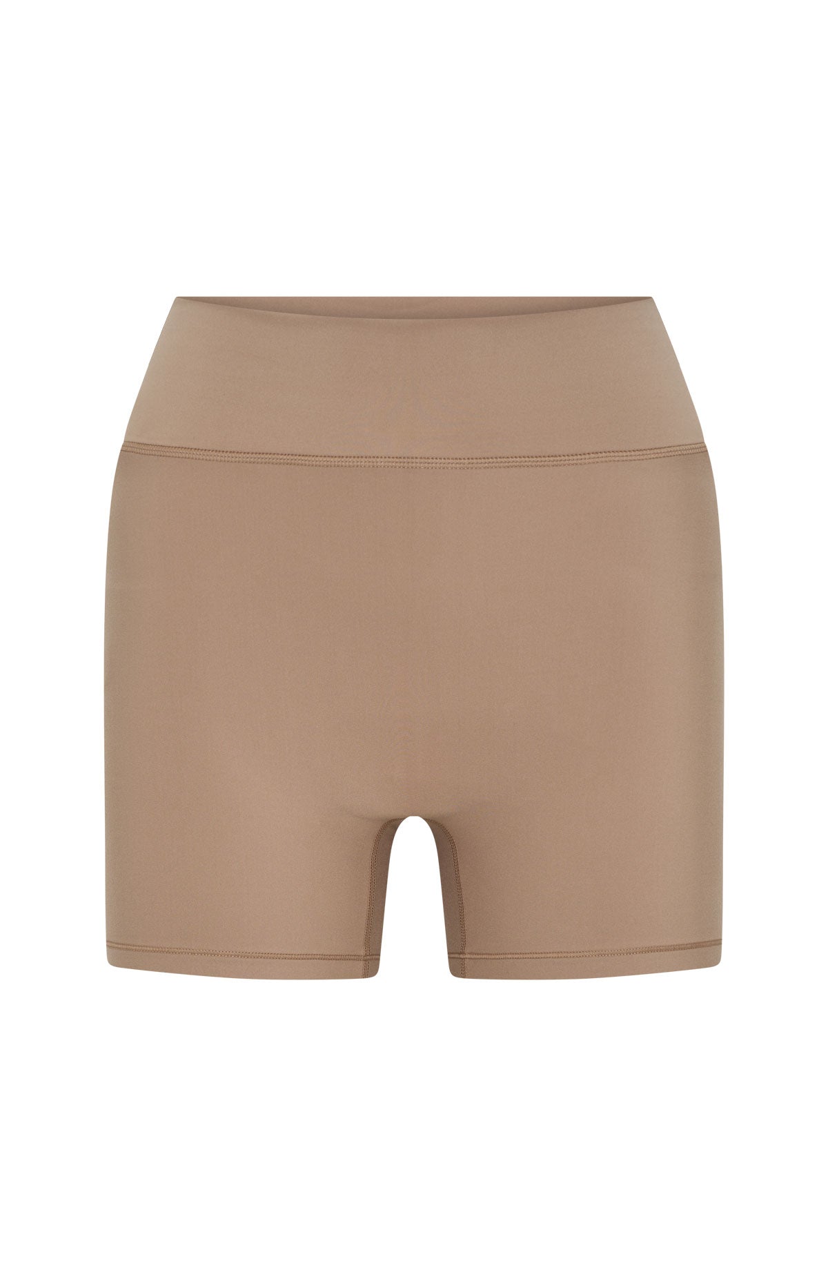 Keep Up High Waisted Shorts 4 Caramel
