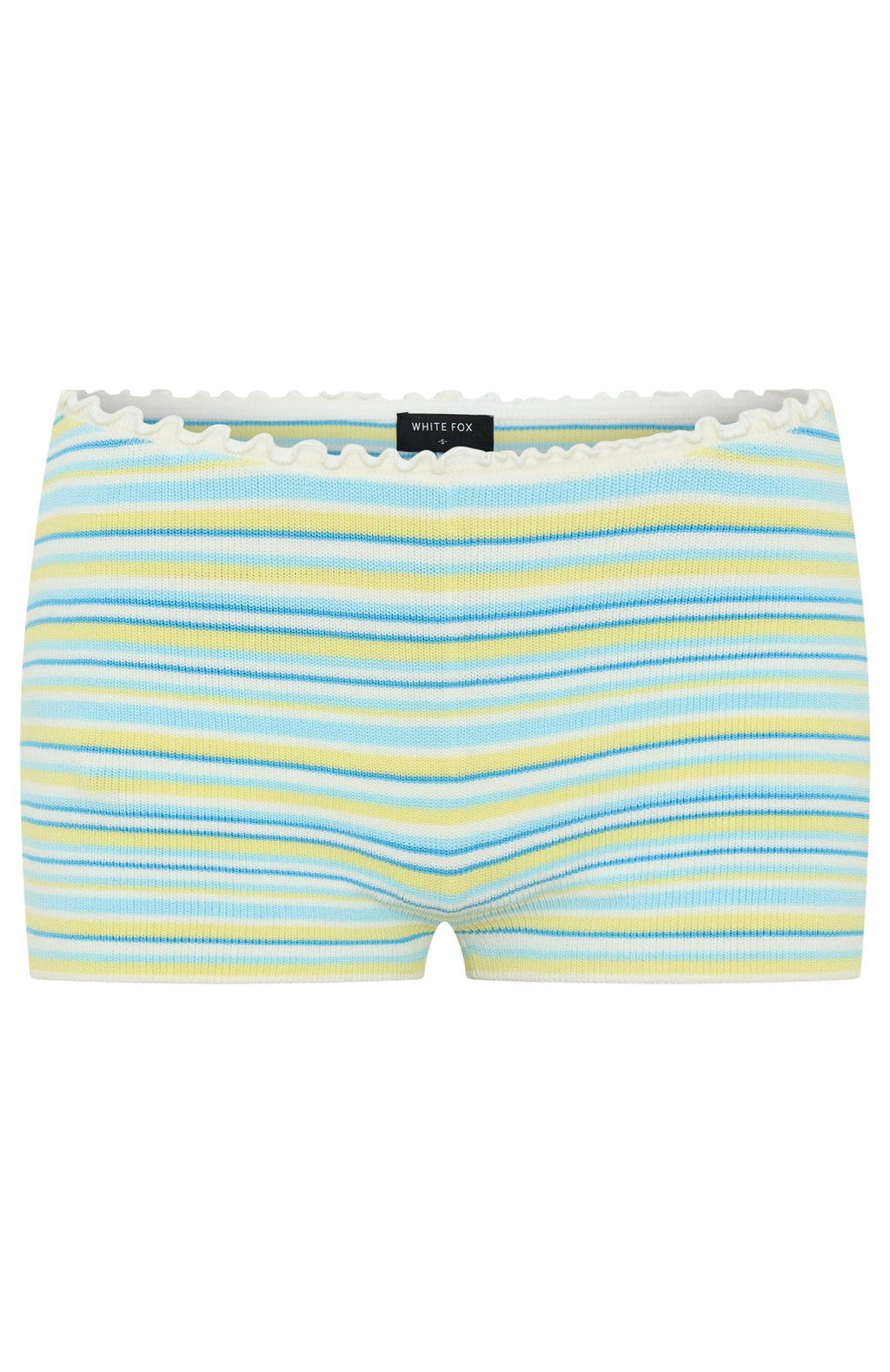 Kiss Me Sweet Knit Shorts Seaside Stripe