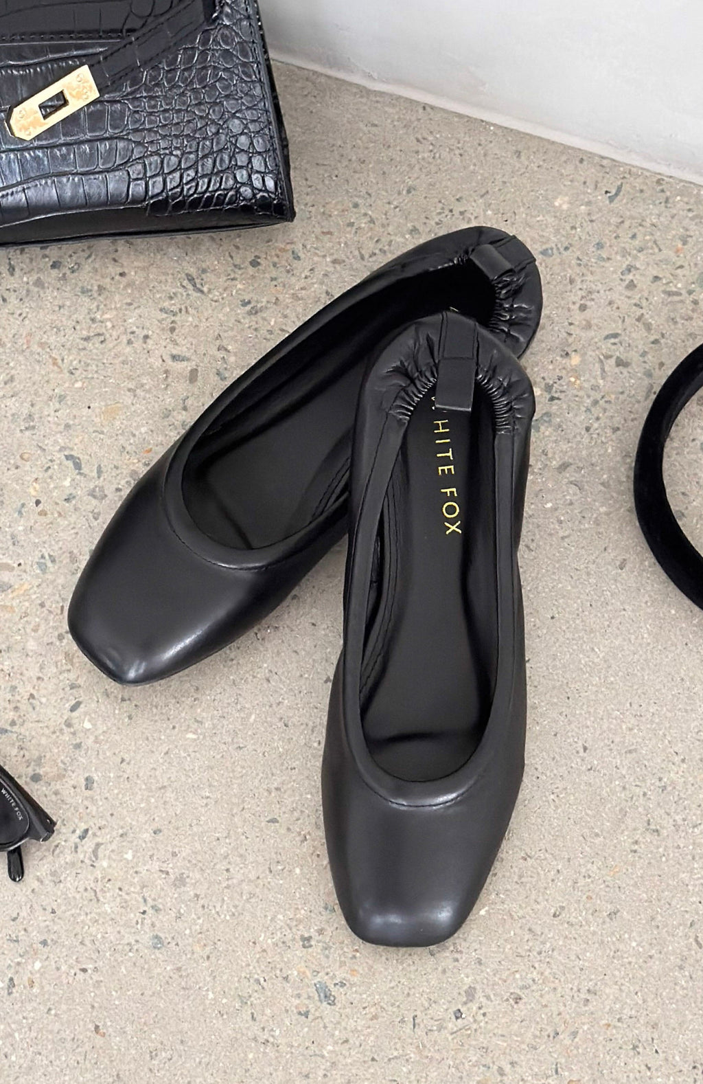 Lester Ballet Flats Black