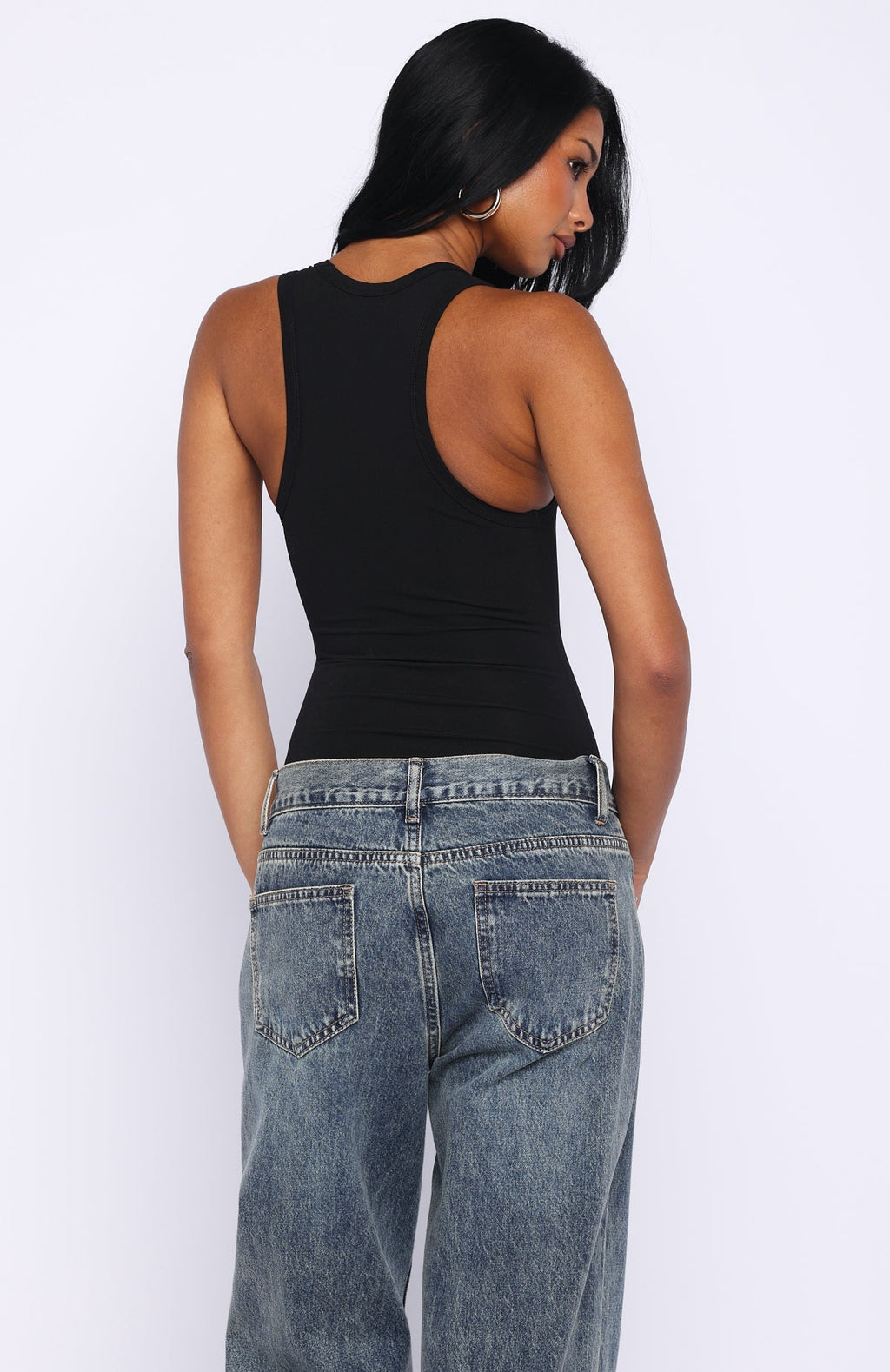 Lights Down Low Bodysuit Black