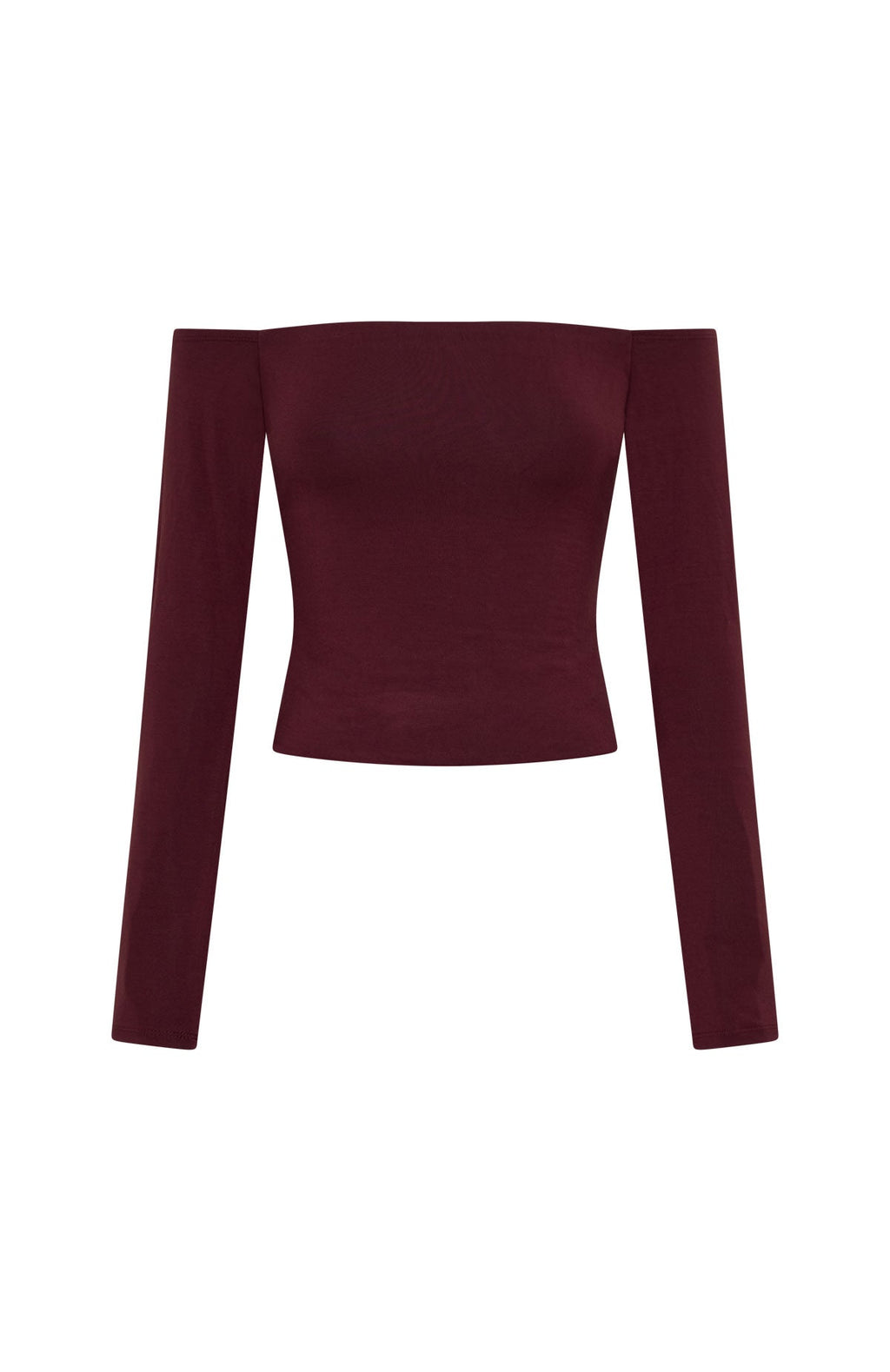 Mad For You Long Sleeve Top Merlot