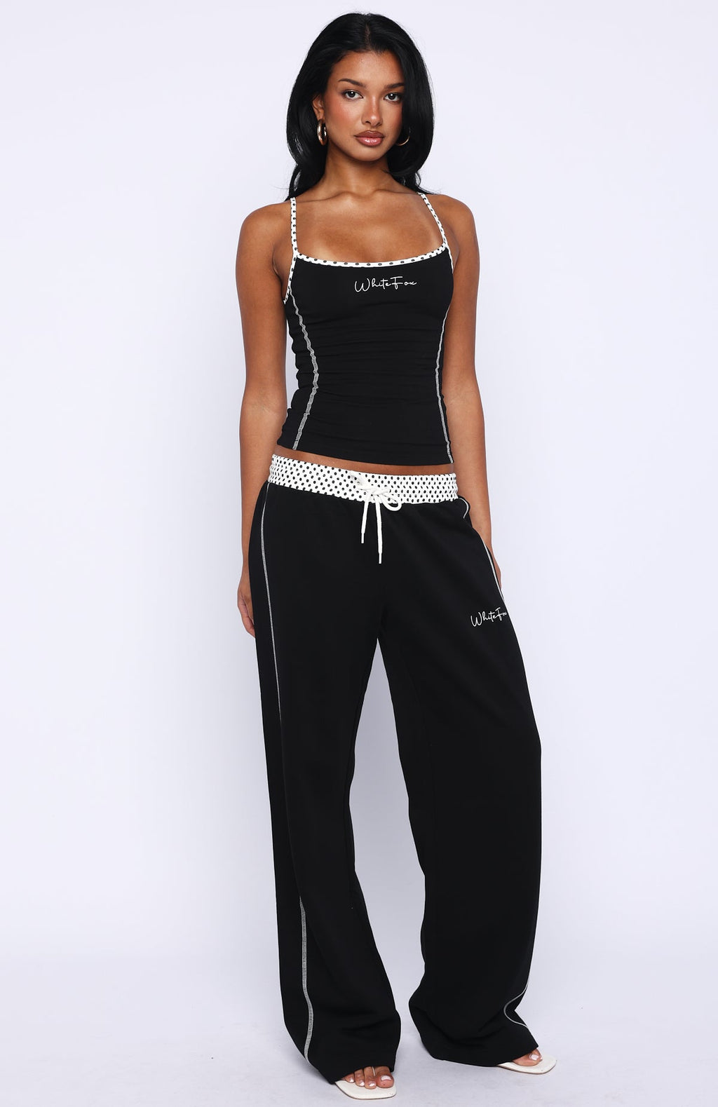 Pure Attraction Track Pants Black