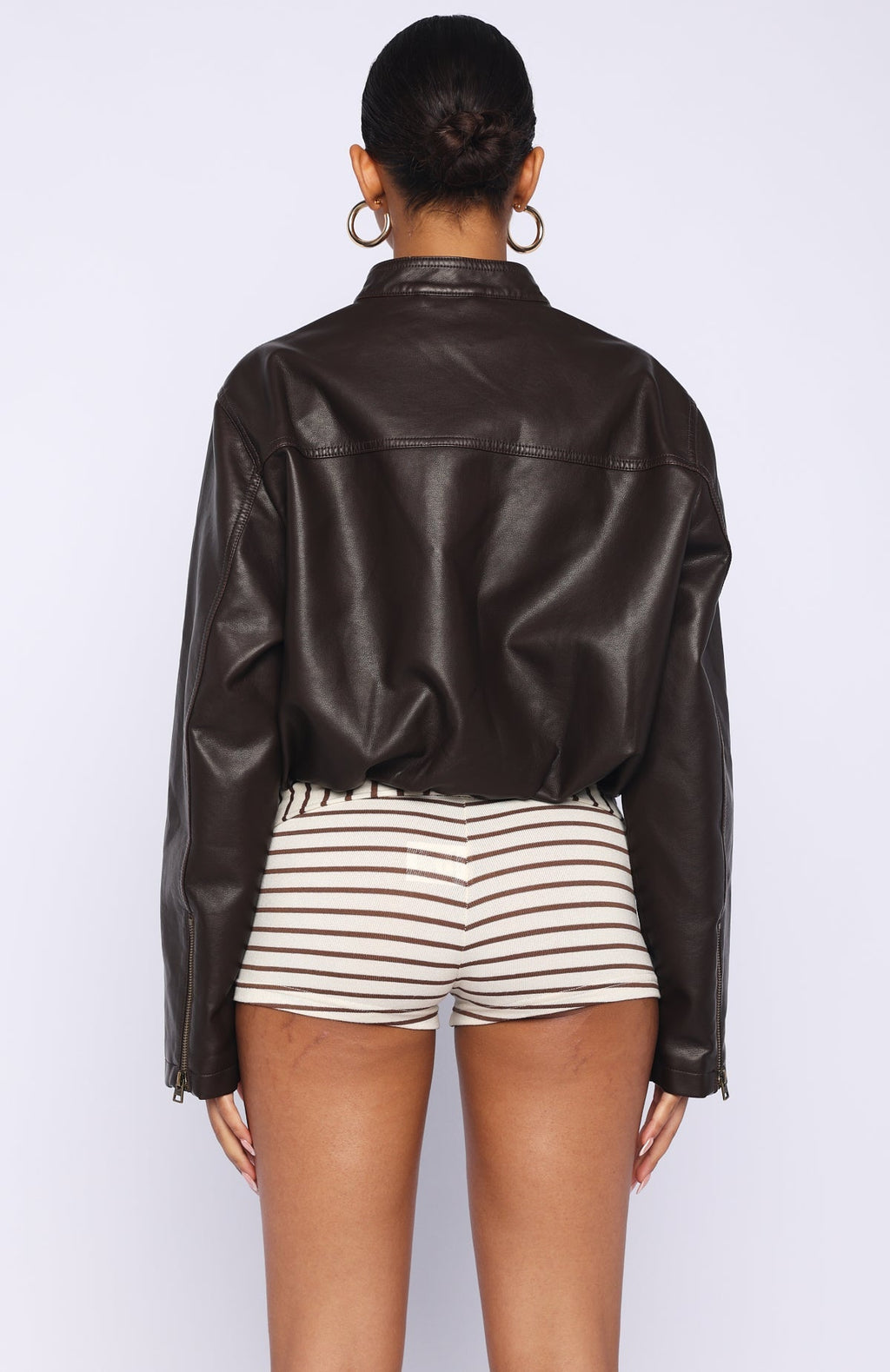Put In Effort Jacket Chocolate