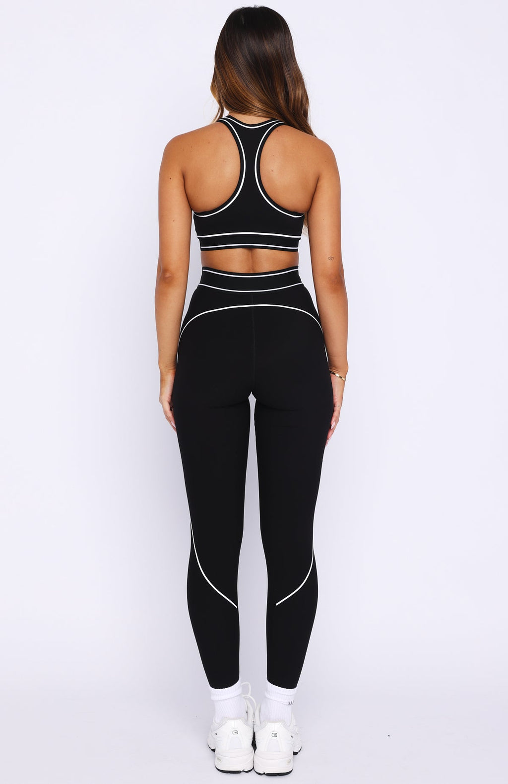 Precision Leggings Black/White