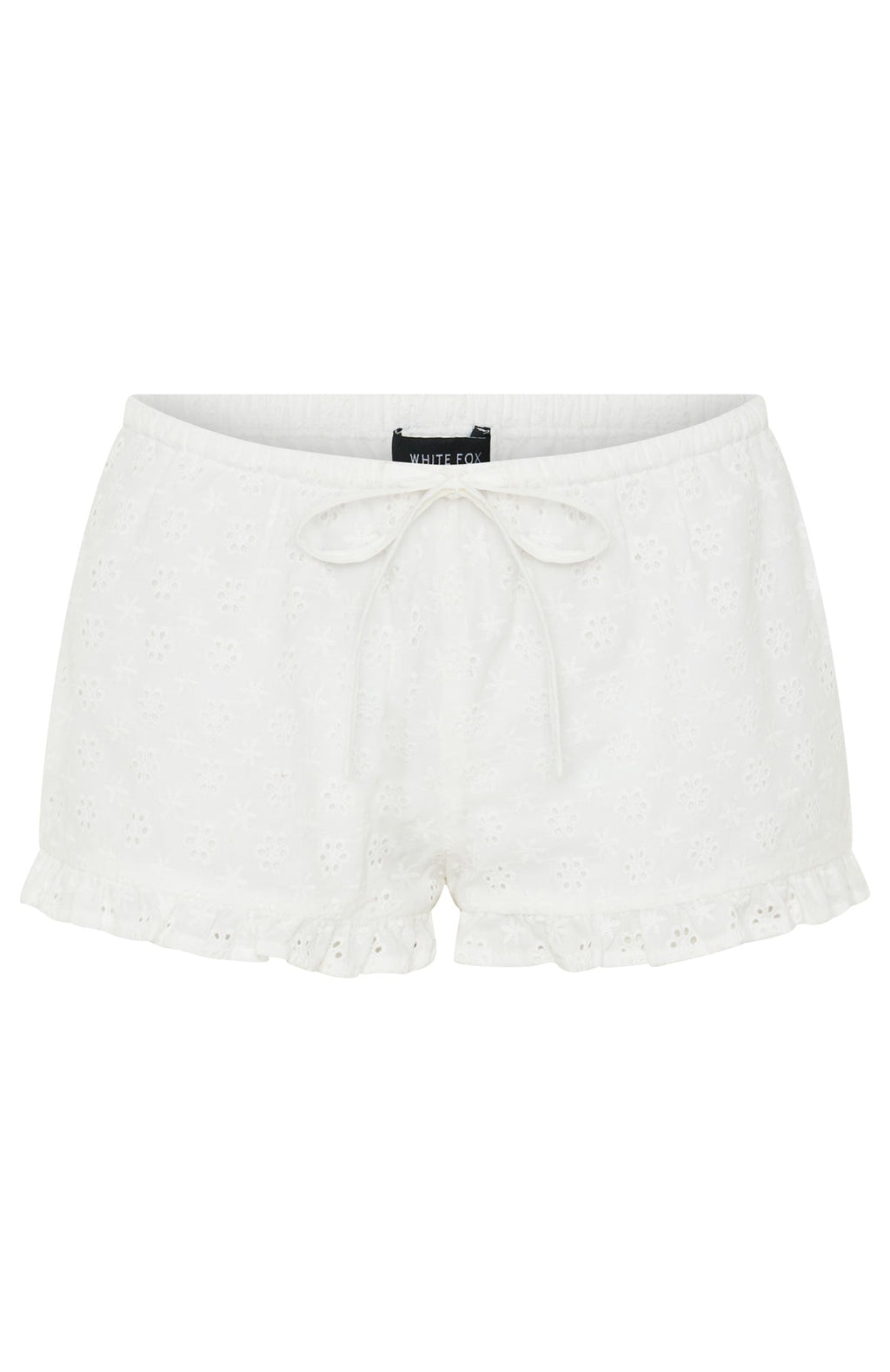 Slow Touch Relaxed Shorts White