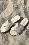 Sophia Canvas Sandals Cream/Natural