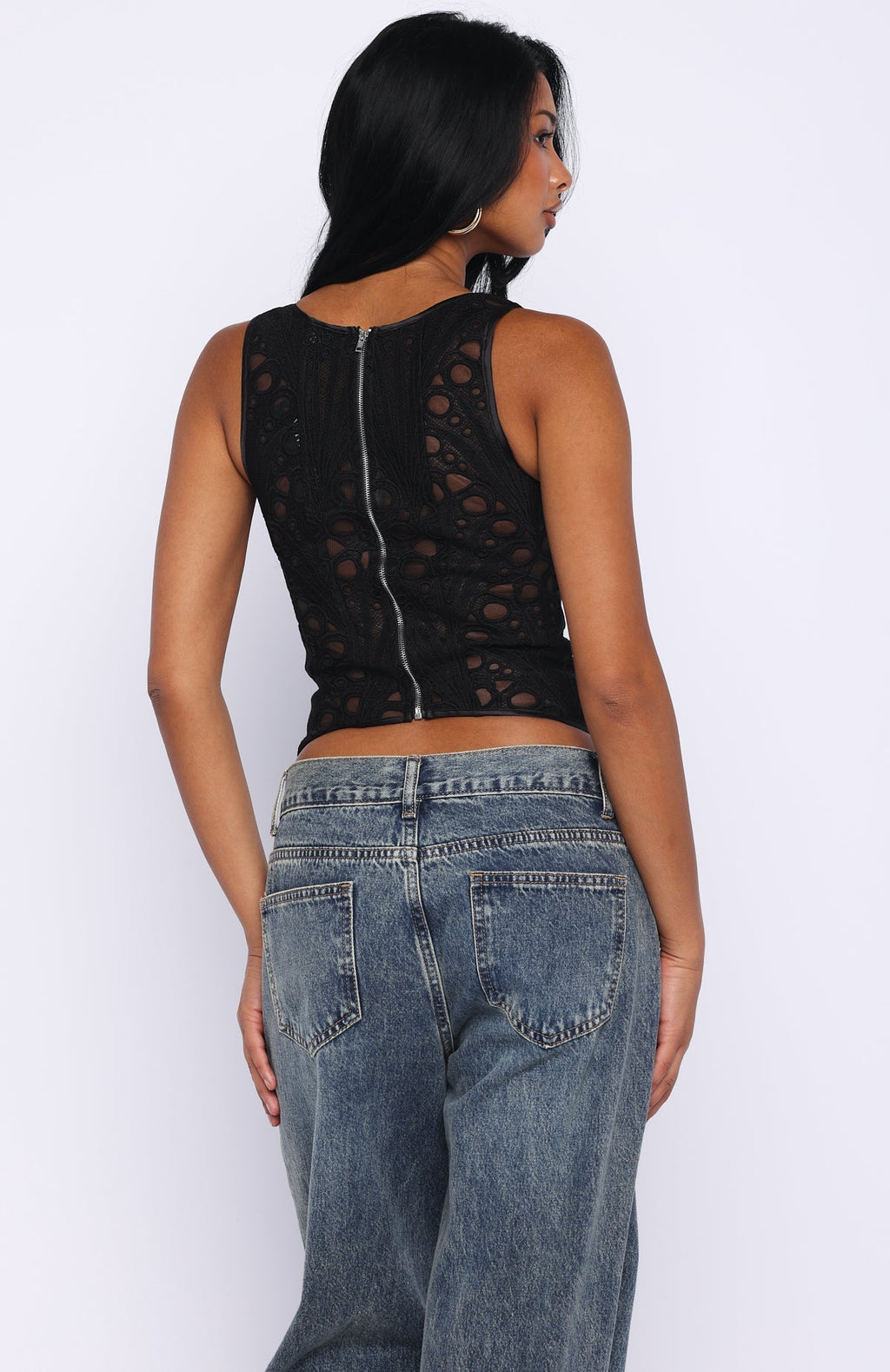Sunset Kisses Bustier Black