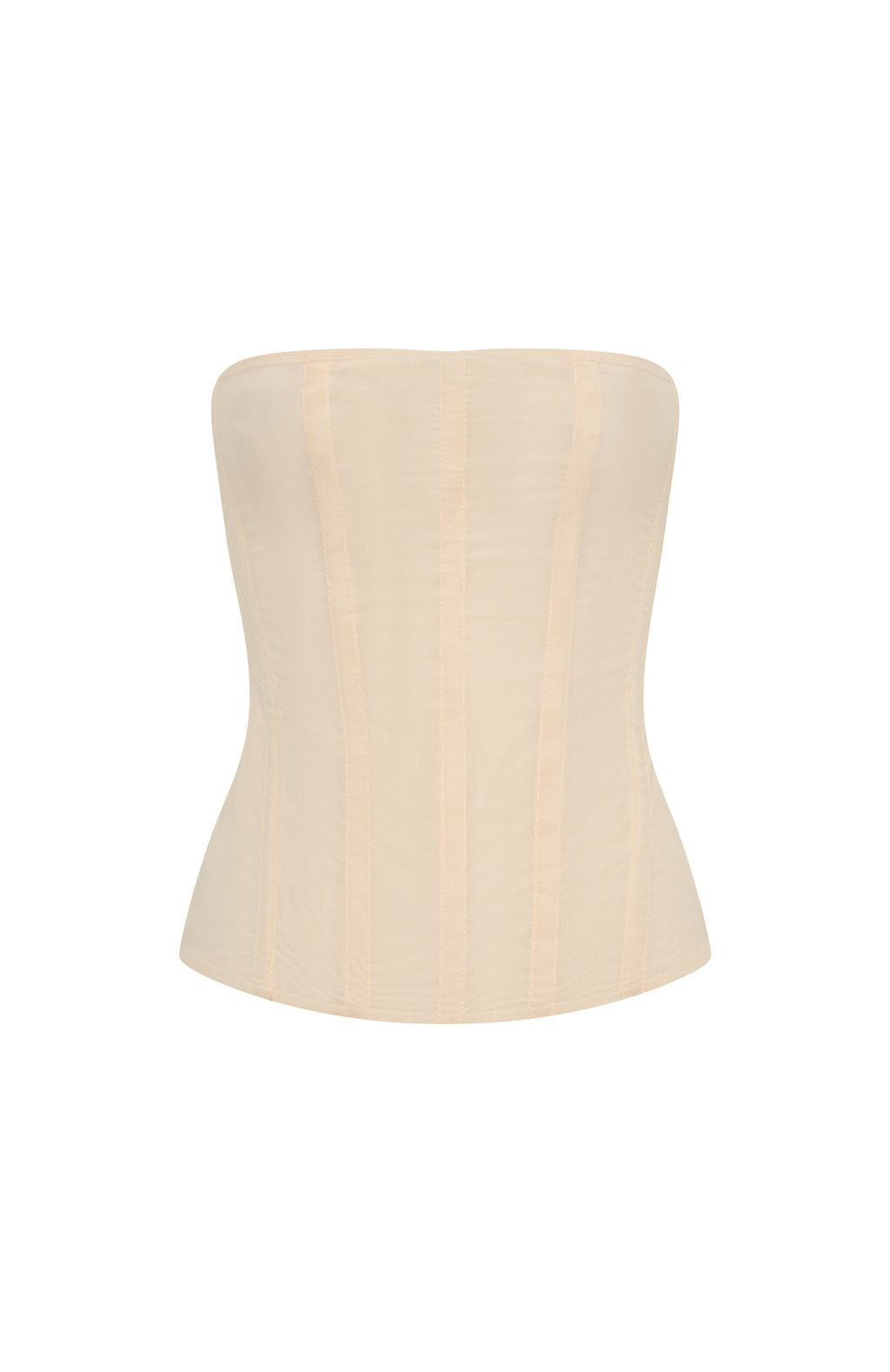Tell Me A Secret Strapless Bustier Cream