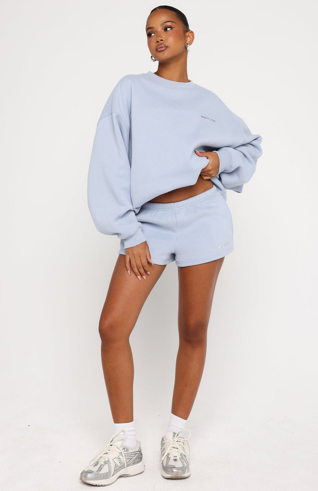 Test Drive Oversized Sweater Blue