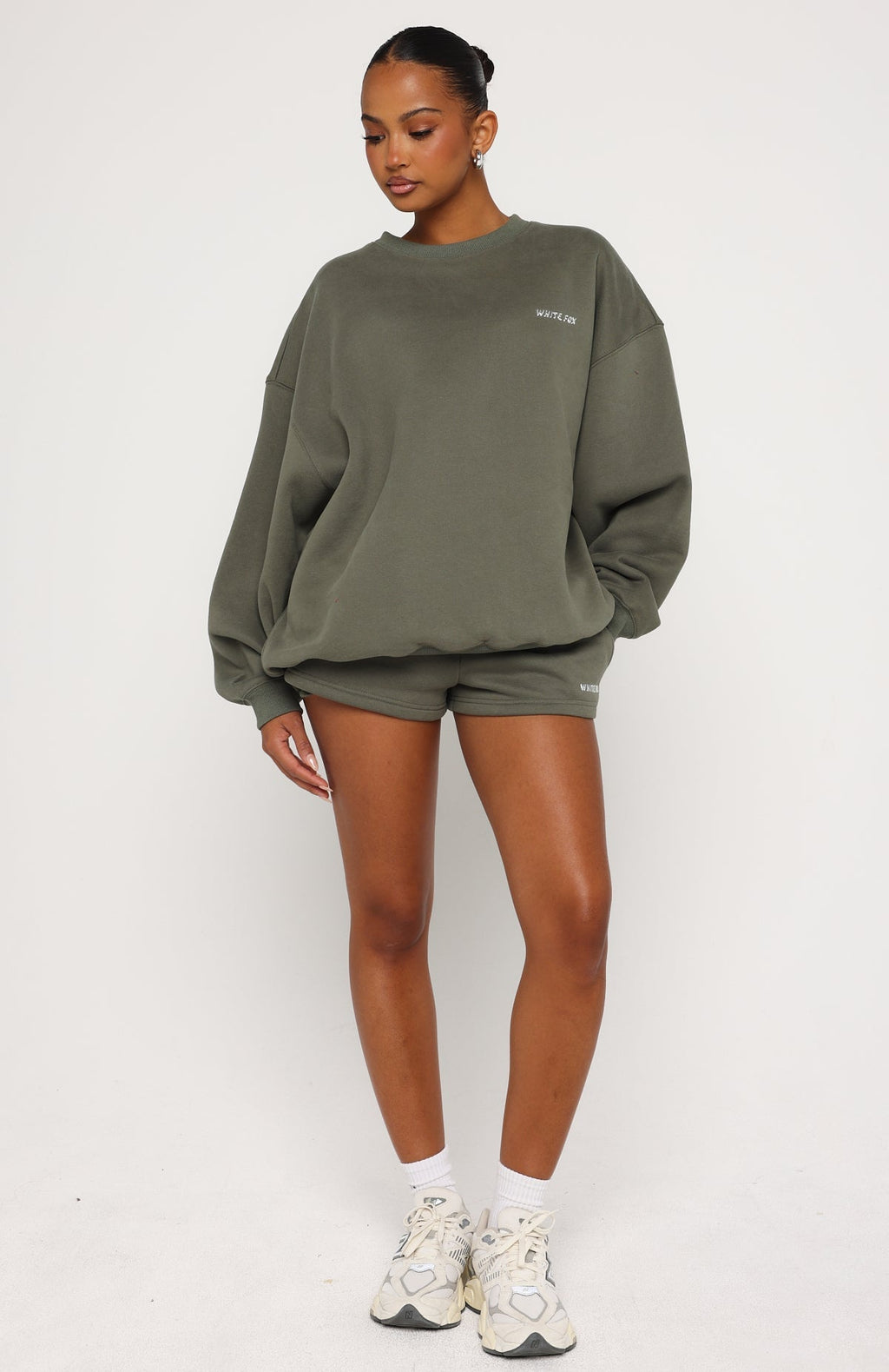 Test Drive Oversized Sweater Khaki