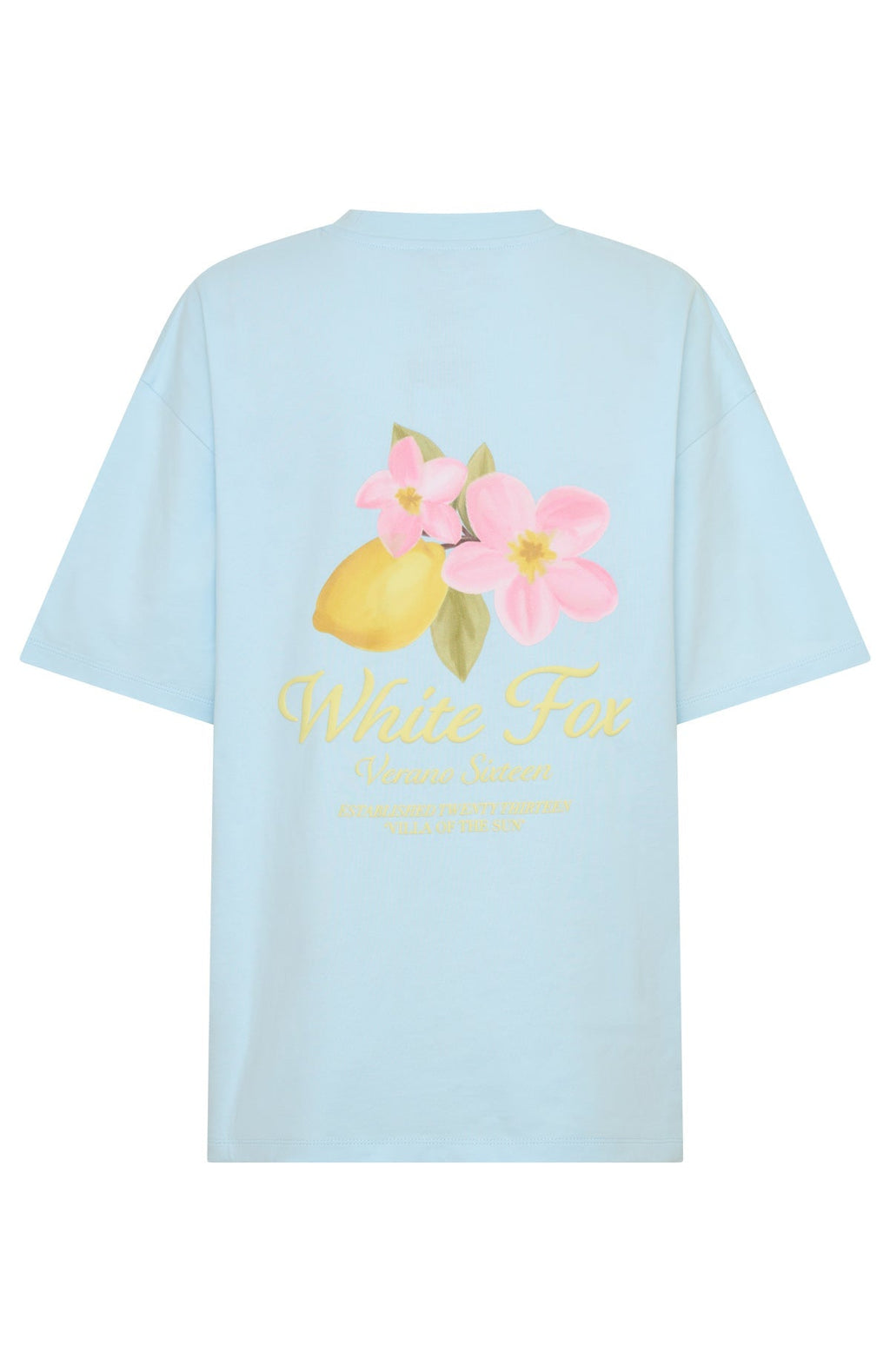 Verano Sixteen Azurra Oversized Tee Blue