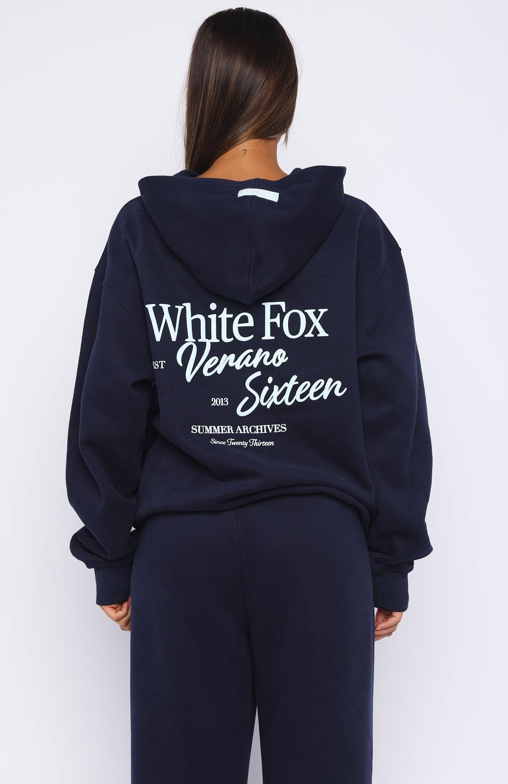 Verano Sixteen Lilia Oversized Hoodie Navy
