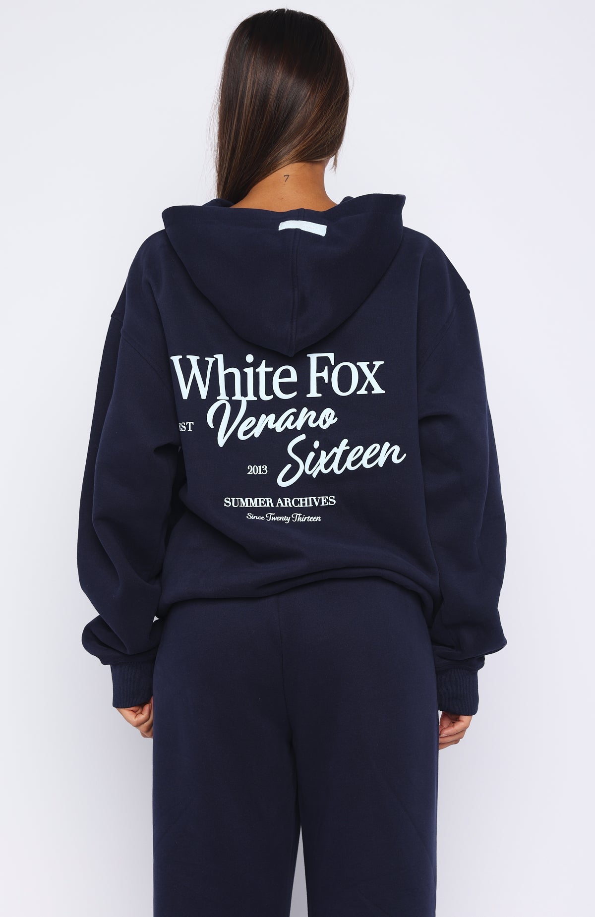 Verano Sixteen Lilia Oversized Hoodie Navy