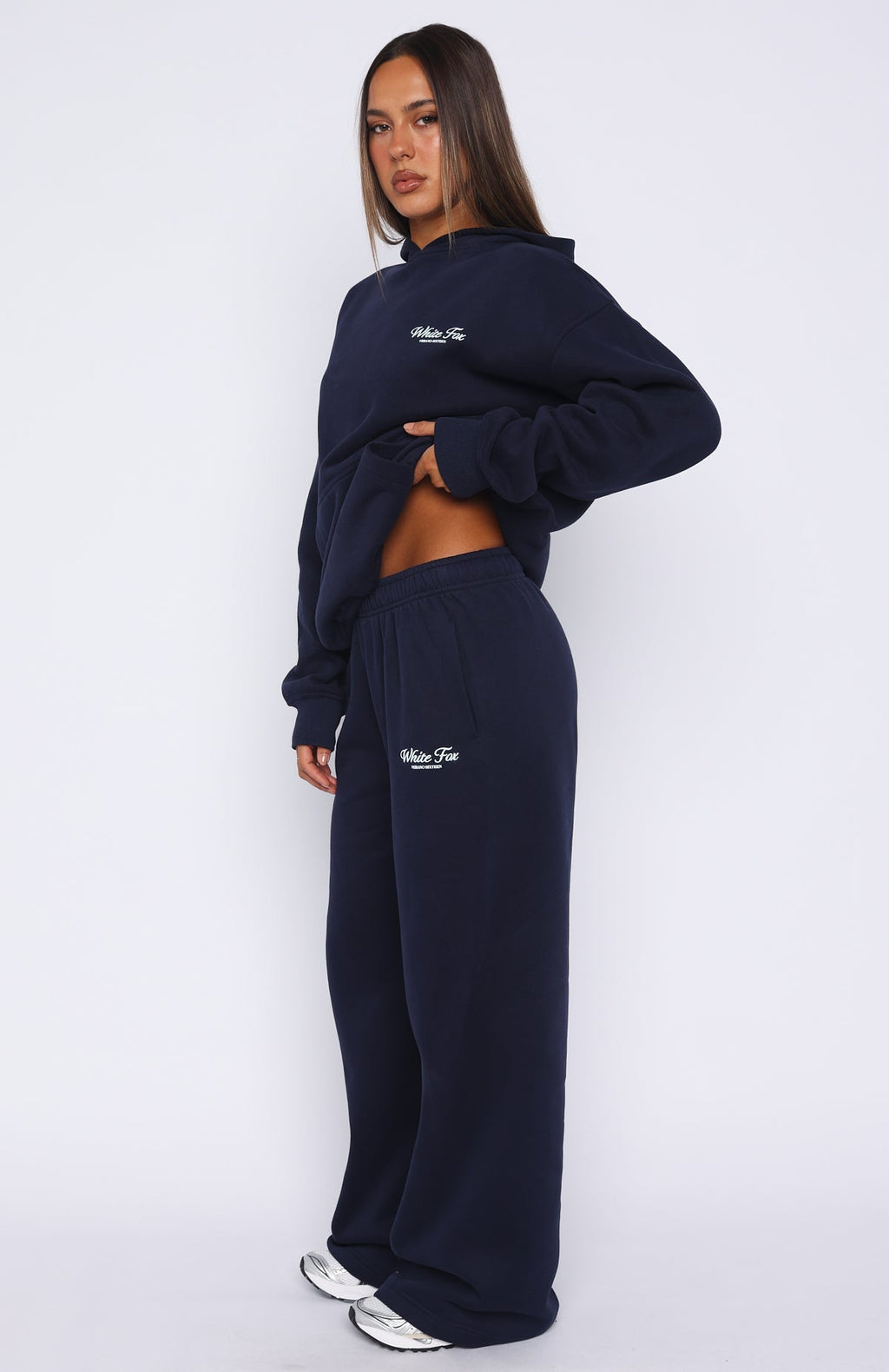 Verano Sixteen Lilia Wide Leg Sweatpants Navy