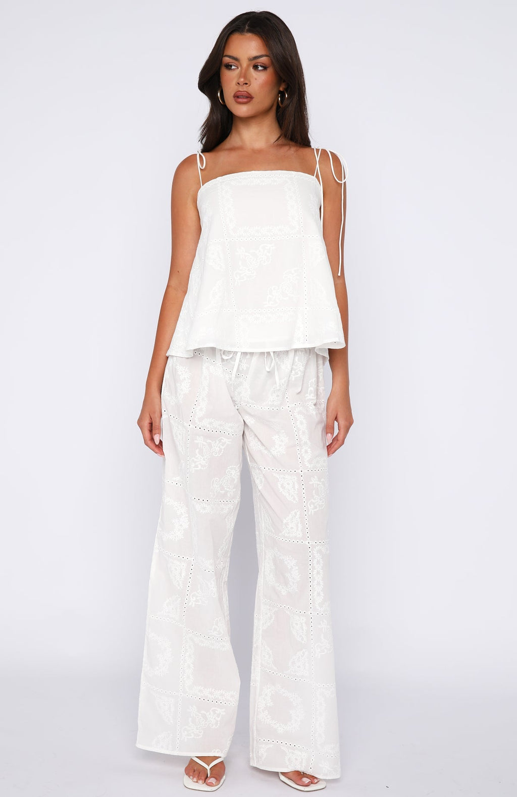 Wander Wild Top White